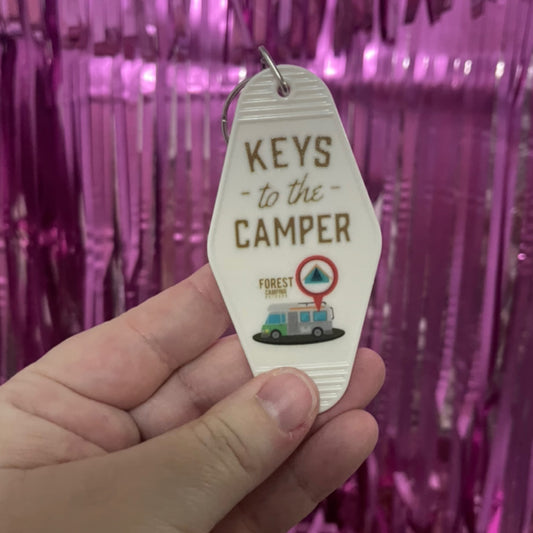 Keys to the Camper Keyring