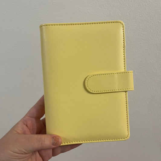 Yellow Budget Binder