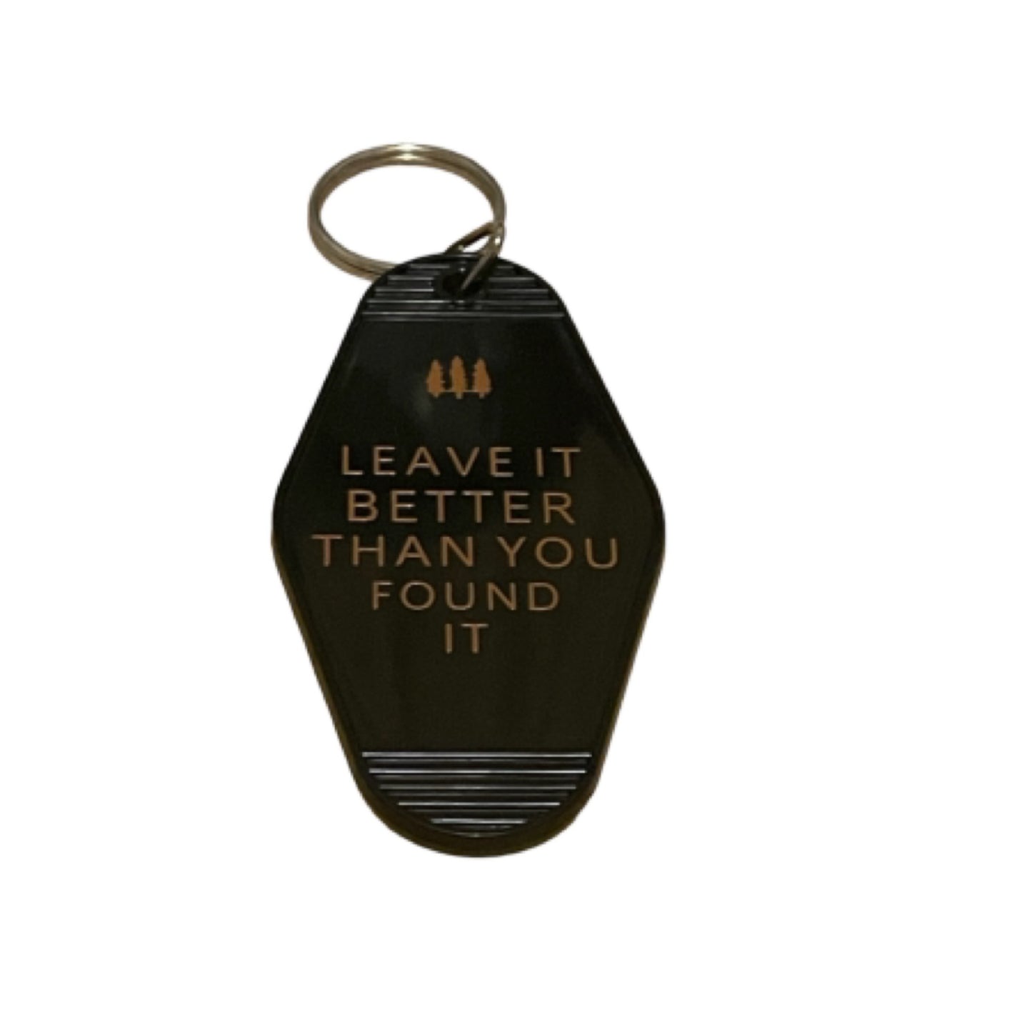 Leave It Better Than You Found It Keyring