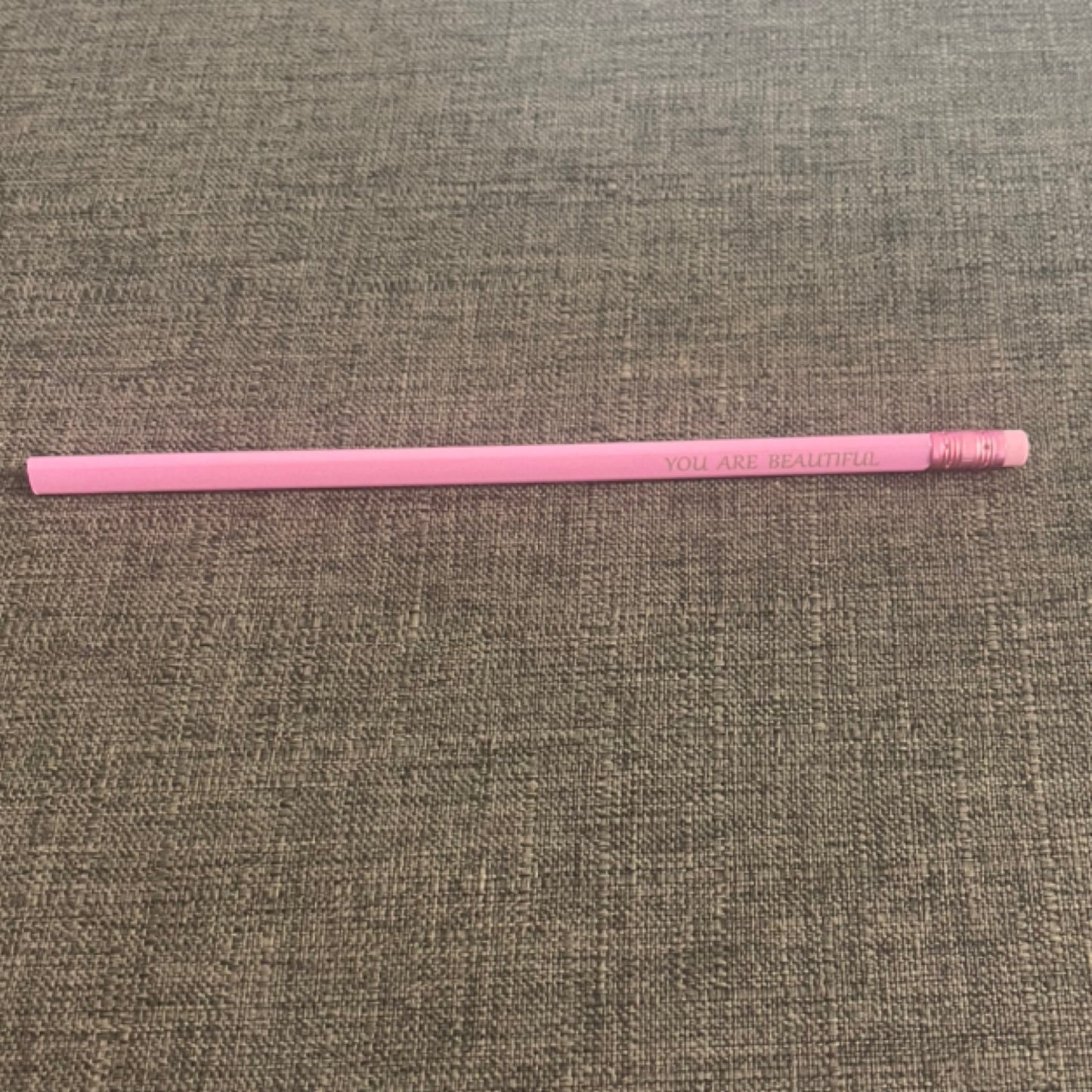 Pink "You Are Beautiful" Pencil