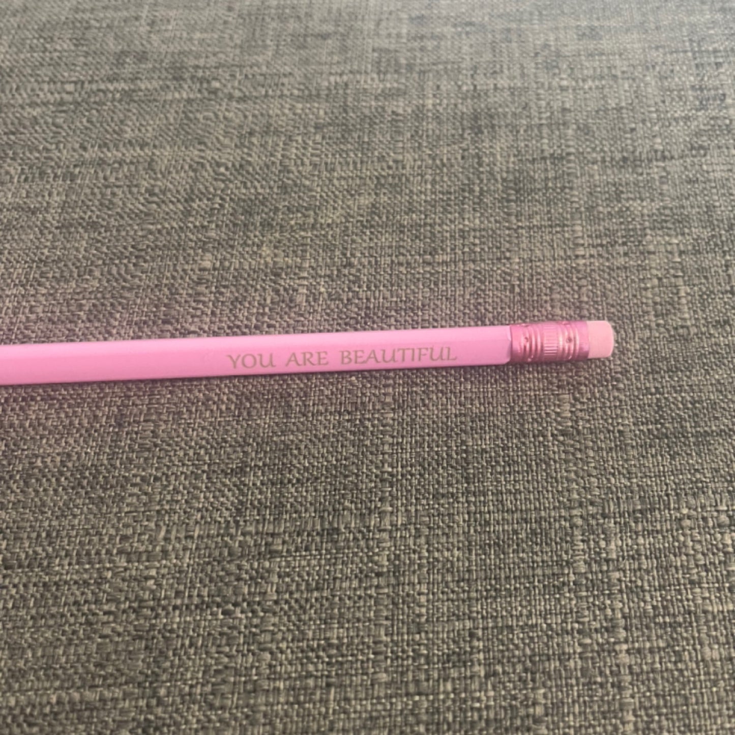 Pink "You Are Beautiful" Pencil